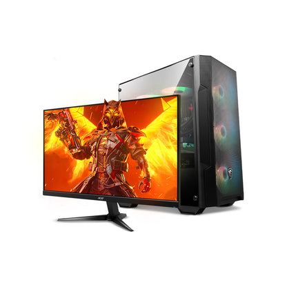 Kompjuter Build GAMING PC Matrix 4 - AMD Ryzen 5 5500, 16GB Ram DDR4, NVIDIA GeForce RTX 3050 6GB, 512GB SSD NVMe M.2