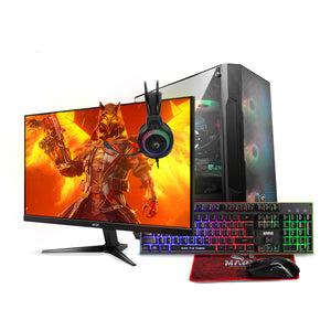 Kompjuter Build Bundle Matrix 4 - AMD Ryzen 5 5500, 16GB Ram DDR4, NVIDIA GeForce RTX 3050 6GB, 512GB SSD NVMe M.2