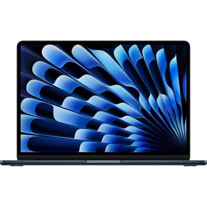 Laptop Apple MacBook Air 15.3 -inch M4, 10-core CPU, 10-core GPU, 16GB RAM, 256GB SSD - Midnight
