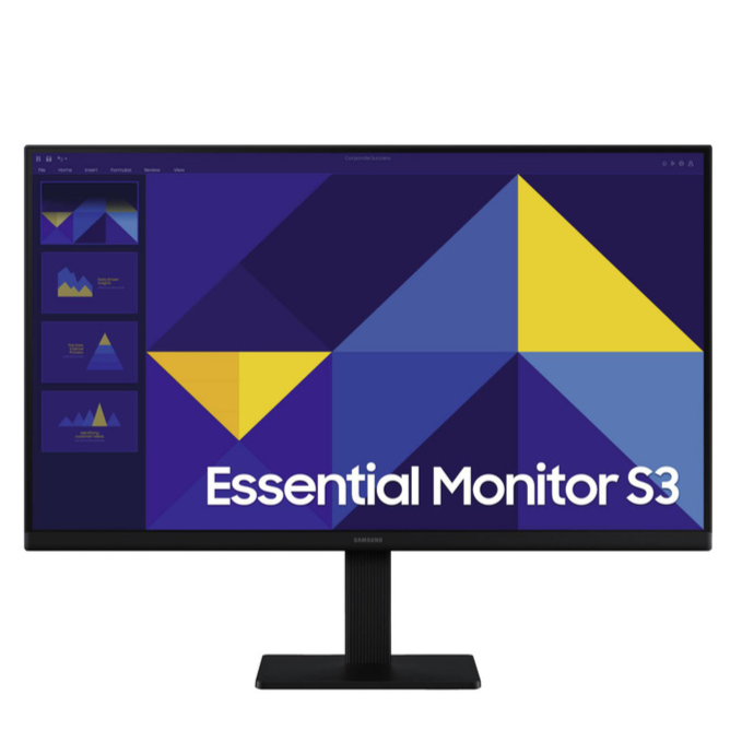 Monitor Samsung 27-inch S27D304GAU FHD IPS 5ms 100Hz VGA HDMI - Black
