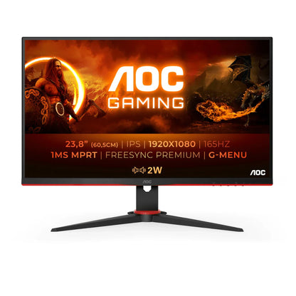 Monitor Gaming AOC 24G2SAE/BK, 24-inch, 165Hz, 1ms, VA, 2xHDMI, DisplayPort - Zezë