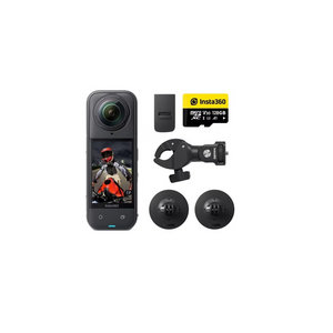 Kamerë, Insta360 X5 Motorcycle Bundle, Black