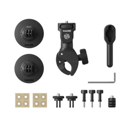 Set Motorcycle për motoçikletë Insta360, Black