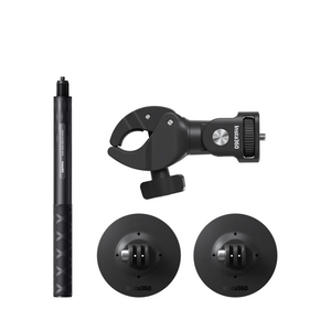 Set për motoçikletë Insta360, Black