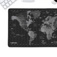 MausPad NATEC Time Zone Map XXL - Black