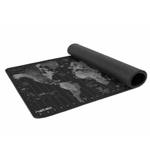 MausPad NATEC Time Zone Map XXL - Black