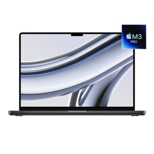 Laptop Apple MacBook Pro (16-inch, M3 Pro, 2023) Chip M3 Pro, 12-core CPU, 18-core GPU, 18GB RAM, 512GB SSD (Space Black)