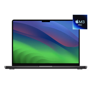 Laptop Apple MacBook Pro (14-inch, M3 Pro, 2023) Chip M3 Pro, 12-core CPU, 18-core GPU, 18GB RAM, 1TB SSD (Space Black)