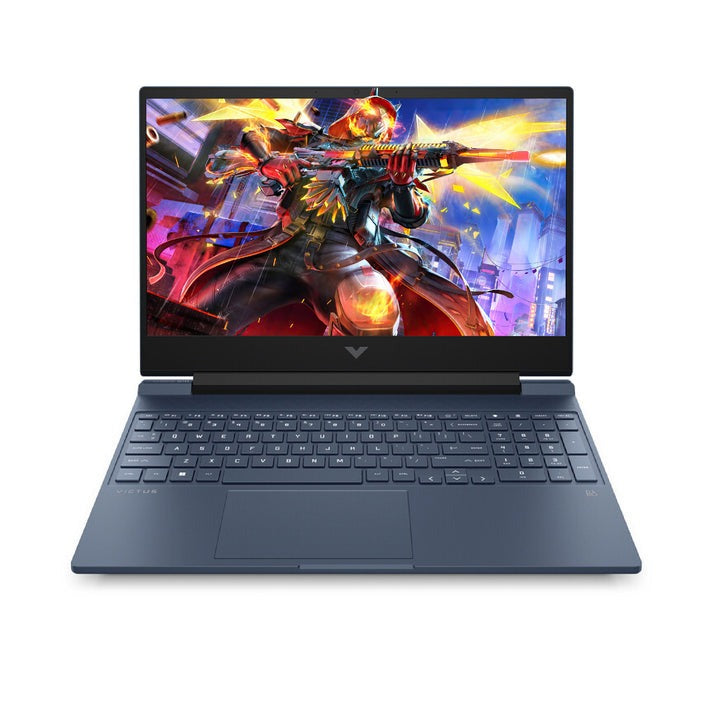 Laptop Victus by HP 15-fa0033dx, FHD 15.6-inch, 144Hz, Intel Core i5-12450H,  12CPUs, 8GB RAM, DDR4, 512GB SSD, NVIDIA GeForce RTX 3050 4GB Blue