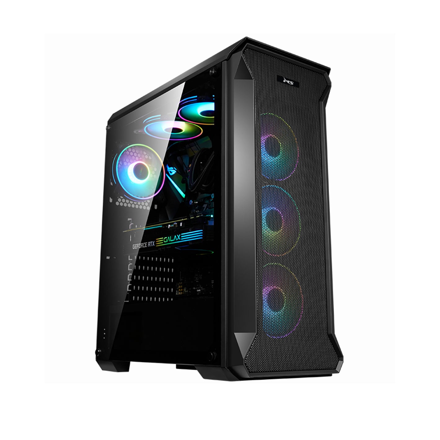 Kompjuter Build GAMING PC Black Wind - AMD Ryzen 7 5700x, 16GB Ram DDR4, NVIDIA GeForce RTX 3060 12GB, 512GB SSD NVMe M.2