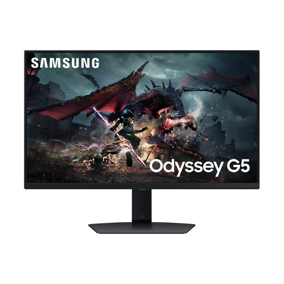 Monitor Samsung Odyssey G5 LS27DG500, 27-inch, 180Hz, QHD IPS Gaming, 1ms, HDR400, HDMI, DP - Zezë