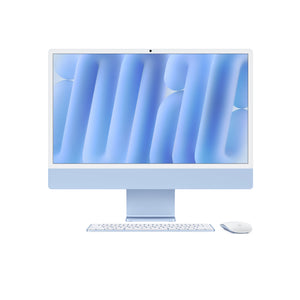Kompjuter Apple iMac (24-inch 4.5K, M4, 2024) Chip M4, 8-Core CPU, 8-Core GPU, 16GB RAM, 256GB SSD - Blue