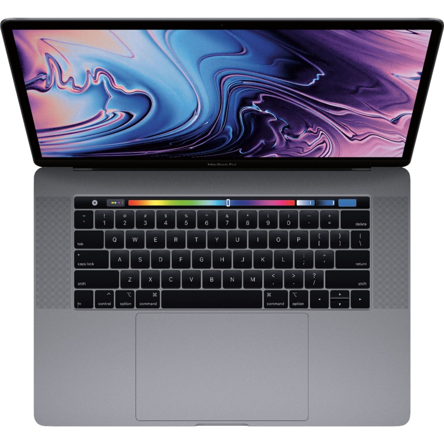 Laptop Apple MacBook Pro (15-inch, 2019) Touchbar, Intel Core i7, 16GB RAM DDR4, AMD Radeon Pro 560X, 512GB SSD, Space Gray (Used)