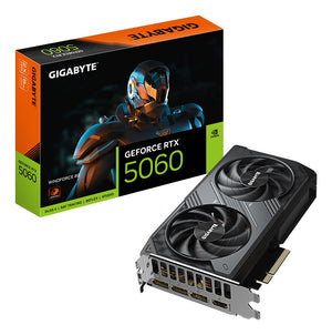 Kartelë Garfike PCIE RTX 5060 8GB GIGABYTEWINDFORCE GDDR7