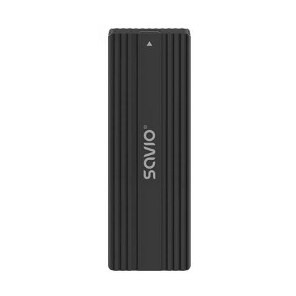 Kasë SAVIO AK-84 M.2 SSD NVME & NGFF, Enclosure - Black