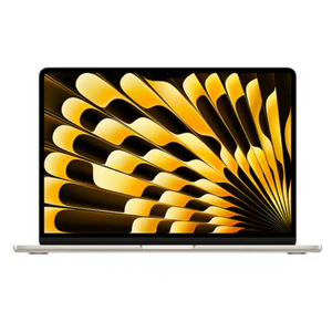 Laptop Apple MacBook Air 15.3 inch M4, 10-core CPU, 10-core GPU, 16GB RAM, 512GB SSD - Starlight