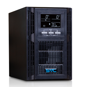 UPS SVC PT-1K Tower Online – 1KVA, 1KW Single-Phase Power Protection with LCD Display, Black