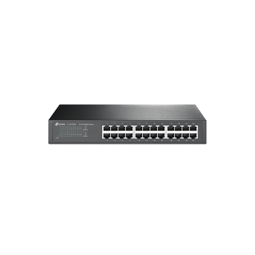 Ethernet TP-Link Unmanaged Switch 24 x 10/100/1000 Mbps