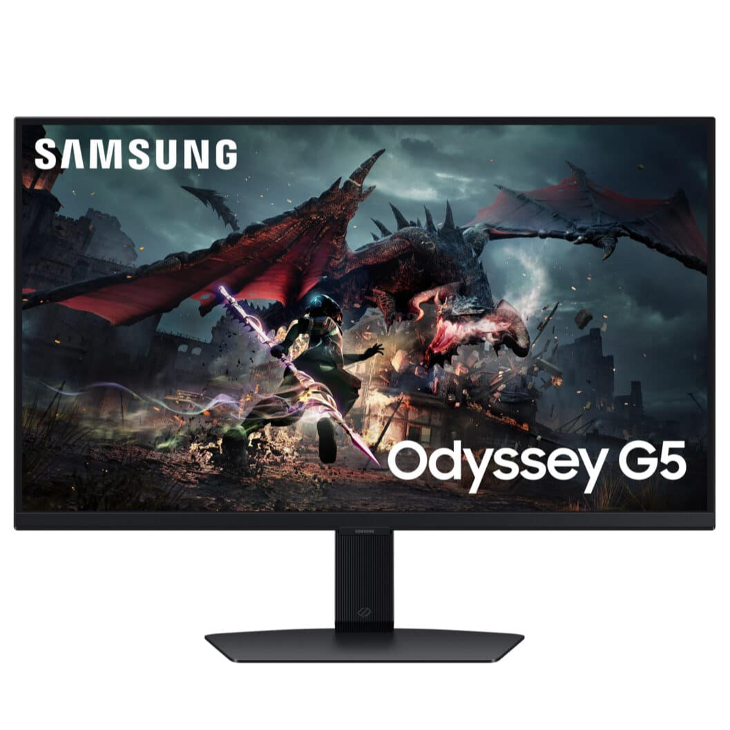 Monitor Samsung Odyssey G5 G50D LS27DG500EUXEN 27-inch QHD– 180Hz, 1ms GtG, HDR400, FreeSync, Black