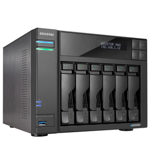 Server Asustor AS6706T NAS File Server, Black
