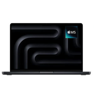 Laptop Apple MacBook Pro (14.2-inch, M5, 2025) Chip M5, 10-Core CPU, 10-Core GPU, 16GB RAM, 1TB SSD - Space Black (adapteri i përfshirë)