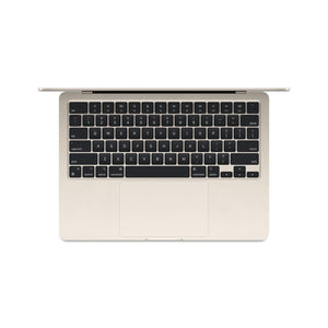 Laptop Apple MacBook Air (13-inch, 2024) Chip M3, 8-Core CPU, 10-Core GPU, 24GB RAM, 512GB SSD - Starlight