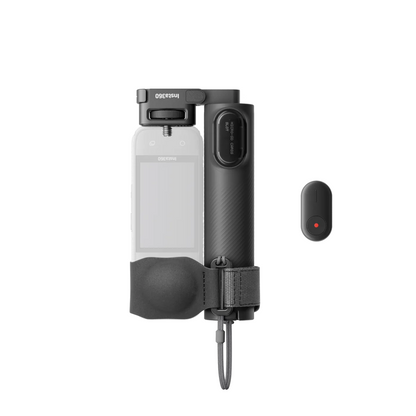 Shkop për selfie 2 në 1 + remote Insta360, Black