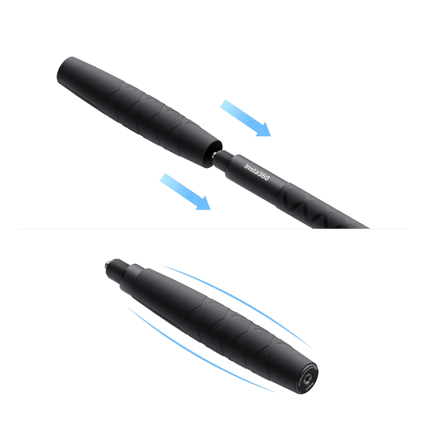 Shkop për selfie 85cm, Insta360 Sleeve, Black