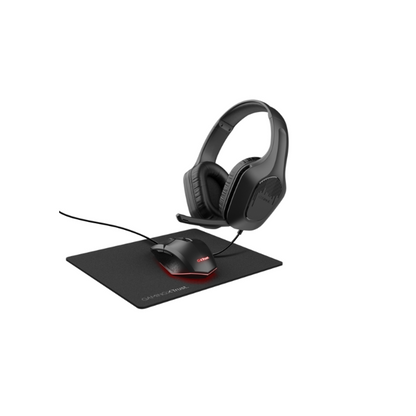 Kufje Trust Gaming Set Tridox GXT 790, Headset + Mouse + Mousepad, Black