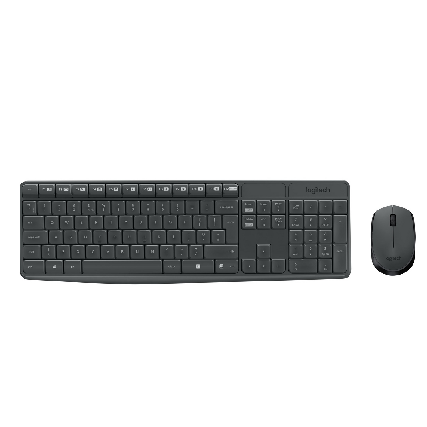 Tastierë Logitech MK235 Wireless Desktop Combo QWERTY US - Black
