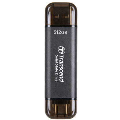 USB Transcend SSD External 512GB – Dual USB-A & USB-C