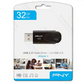 USB PNY Attache 4 Flash Drive USB 2.0 32GB - Black