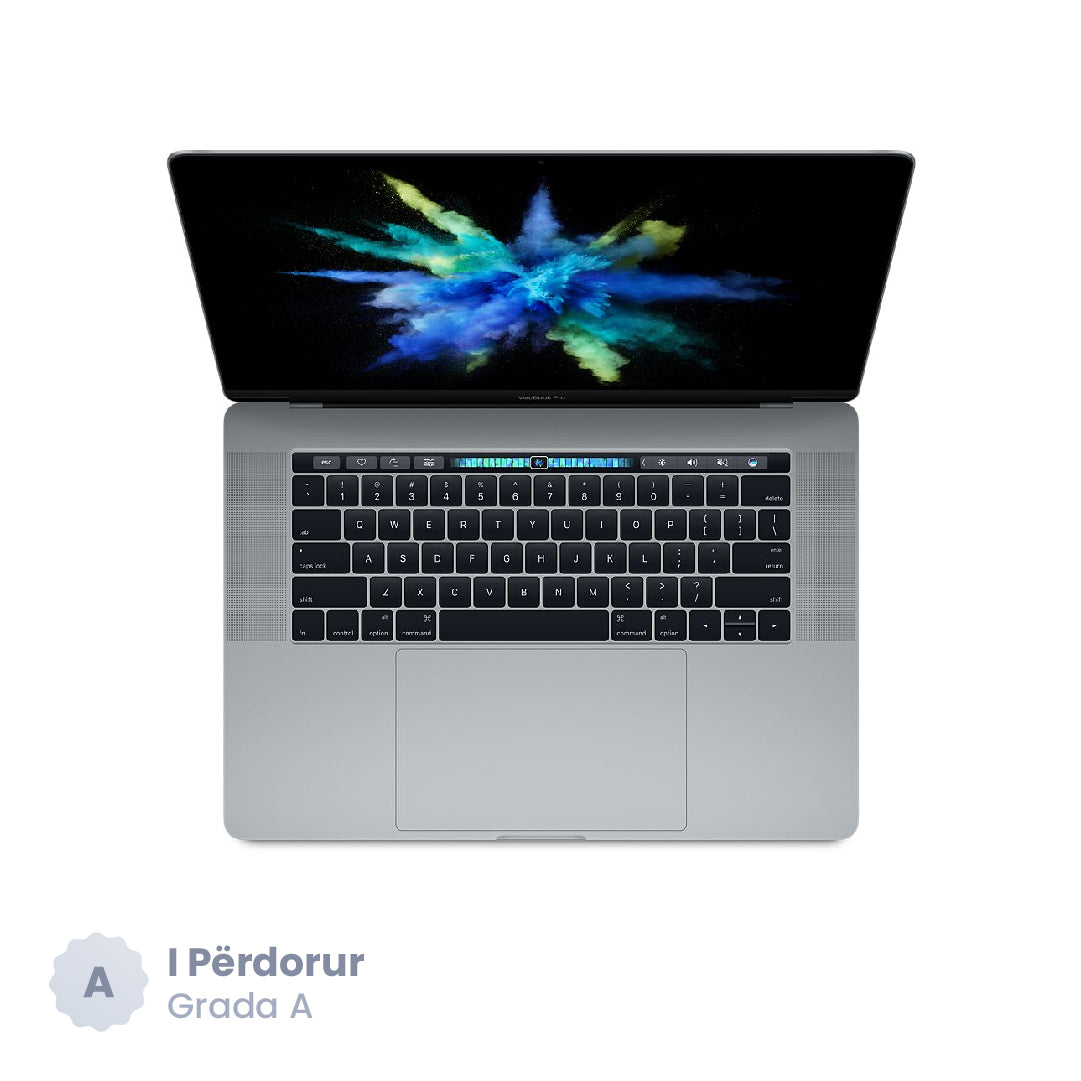 Laptop Apple MacBook Pro (15-inch, 2017) TouchBar, Intel Core i7, 16GB Ram, Radeon Pro 555 2GB, 512GB SSD (Used)