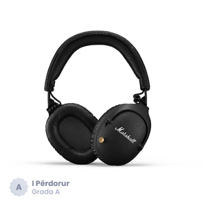 Kufje Marshall Monitor II Active Noise Canceling Over-Ear Bluetooth Headphone, Black (Used)