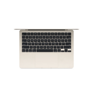 Laptop Apple MacBook Air 15.3 -inch M4, 10-core CPU, 10-core GPU, 24GB RAM, 512GB SSD - Starlight