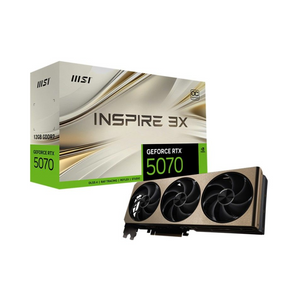 Kartele Grafike RTX 5070 12GB MSI Inspire 3X OC GDDR7 3 Fan