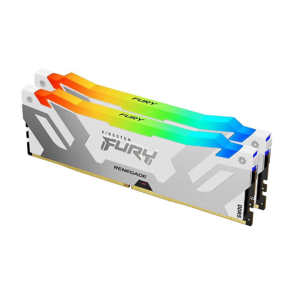 Ram Memorie Kingston Fury Renegade RGB, DDR5, 32 GB, 6000 MHz, CL32, KF560C32RWAK2-32
