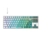 Tastierë Havit KB901L Gaming Keyboard (white/green)