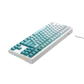 Tastierë Havit KB901L Gaming Keyboard (white/green)
