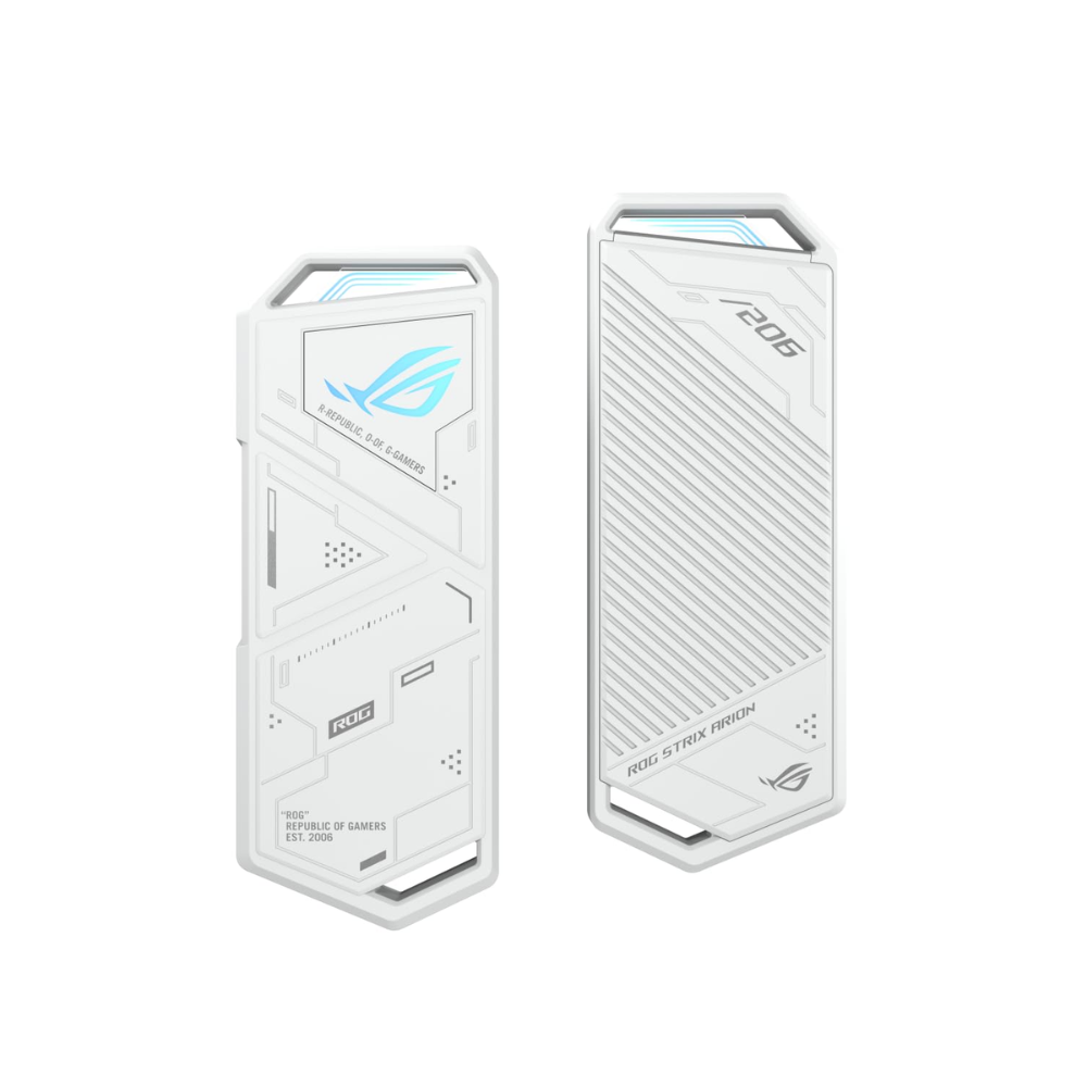 Kasë ASUS ROG STRIX ARION White Disk Enclosure