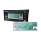 Tastierë Havit KB901L Gaming Keyboard (white/green)