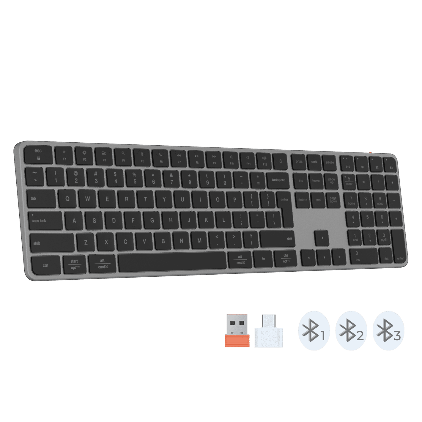 Tastierë Meetion ikey K230 Bluetooth & 2.4GHz Wireless