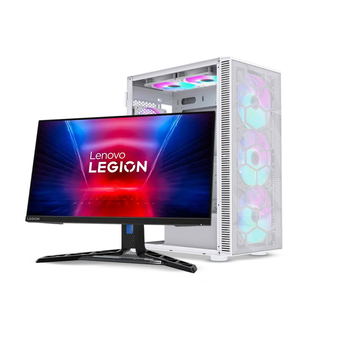 Gaming Bundle Vertigo ( PC + Monitor) - Intel Core i5-14400F, 16GB Ram, NVIDIA GeForc RTX 5060 8GB, 512GB NVMe