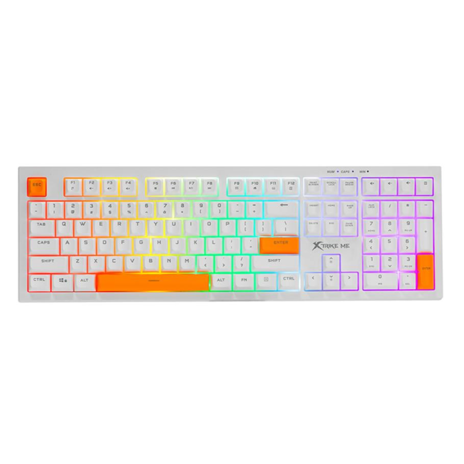 Tasiterë Gaming XTRIKE ME KB-512 B Mechanical , White