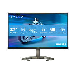 Monitor Philips Evnia 27M1C52 5000 Series, 27-inch, 240Hz, 0.5ms, Curved, HDMI, DisplayPort - Zezë