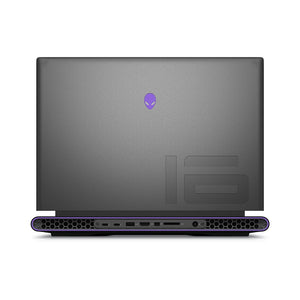 Laptop Dell Alienware M16, 16-inch QHD, 240Hz Ryzen™ 9 7845HX, 16GB RAM, NVIDIA® RTX 4080 12GB, 1TB SSD - Dark Metallic Moon