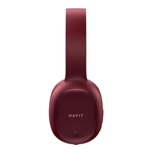 Kufje Havit H2590BT PRO Multi-Function Wireless Headphone (Red)