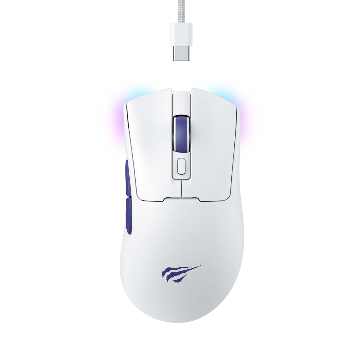 Maus Havit MS966WB Wireless Gaming Mouse (White)