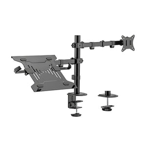 Mbajtës për monitor dhe laptop GEMBIRD Desk Monitor Mount with Arm & Base
