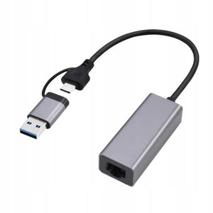 Konvertor Gembird USB-C 3.1 to LAN RJ45 Gigabit Adapter